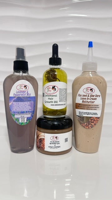 Lavender Peppermint Flaxseed Collection
